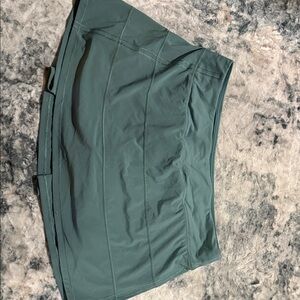 Lululemon Green Athletic Skort